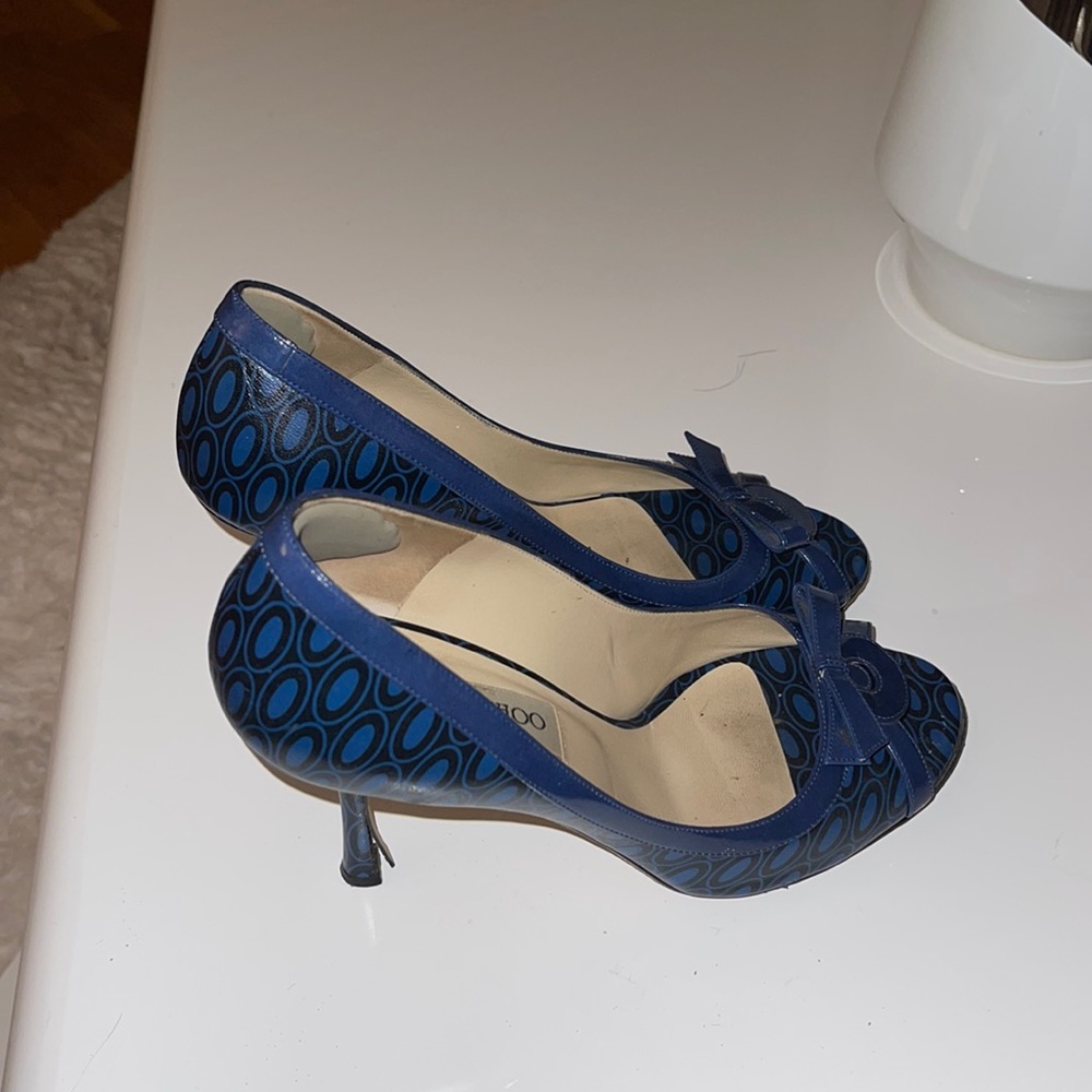 Blue Jimmy Choo